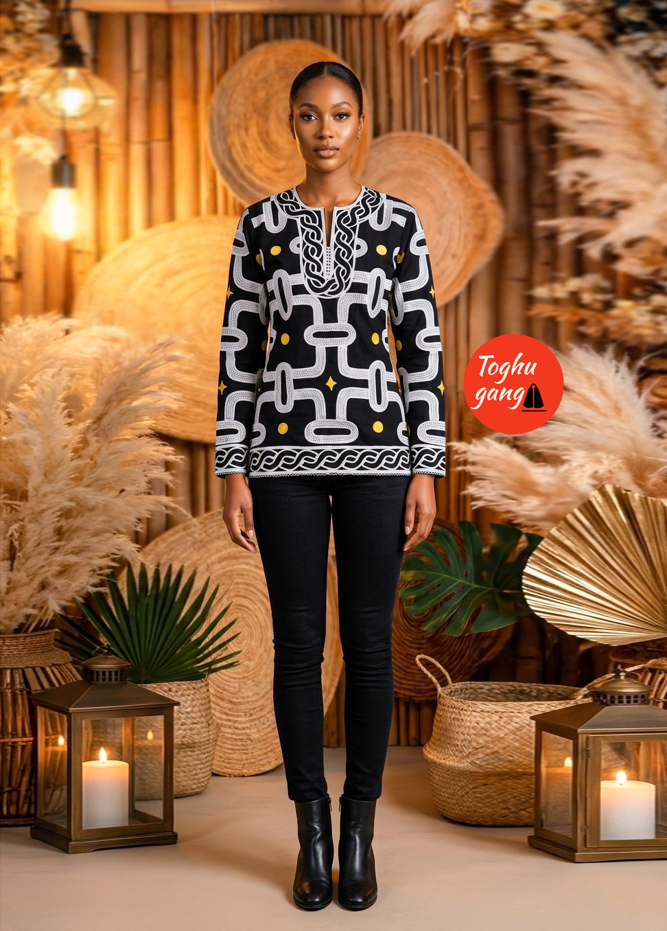 Toghu fashion top for women